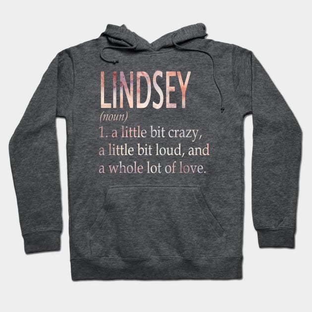 Lindsey Girl Name Definition Hoodie by ThanhNga